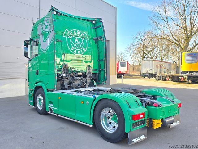 Tractor estándar SCANIA S 580 V8 *FULL AIR SUSPENSION *Hydraulik *TOP