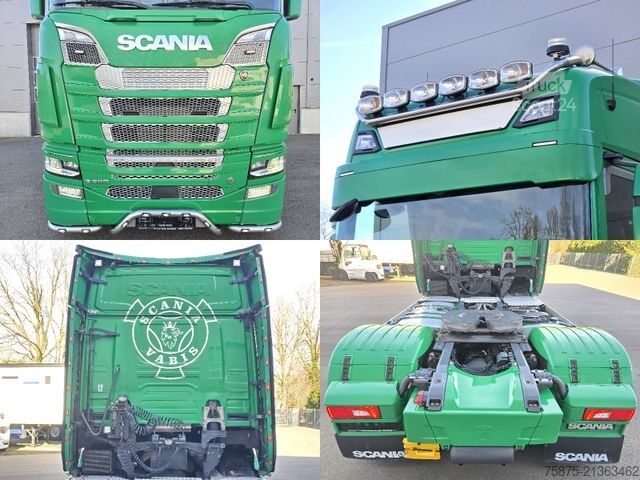 Tractor estándar SCANIA S 580 V8 *FULL AIR SUSPENSION *Hydraulik *TOP