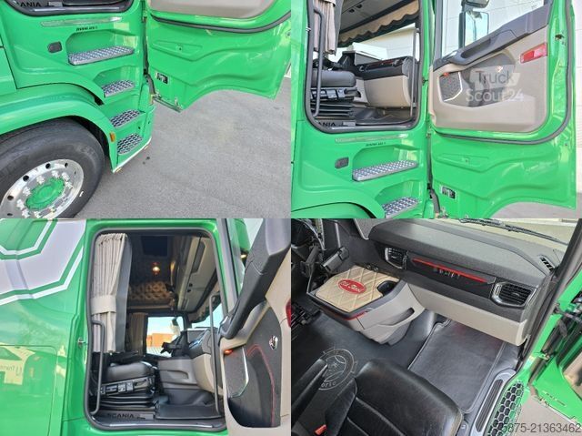 Tractor estándar SCANIA S 580 V8 *FULL AIR SUSPENSION *Hydraulik *TOP