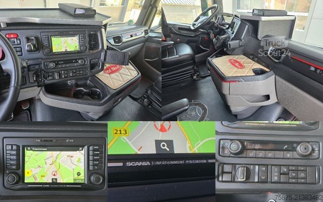 Tractor estándar SCANIA S 580 V8 *FULL AIR SUSPENSION *Hydraulik *TOP