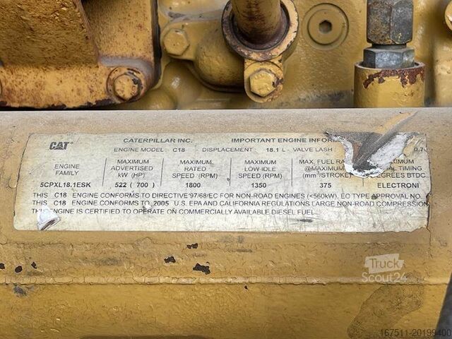 Agregado Caterpillar C 18 - 700