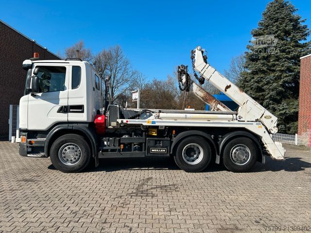 Tipbil SCANIA G400 MEILLER Absetzkipper  6x2