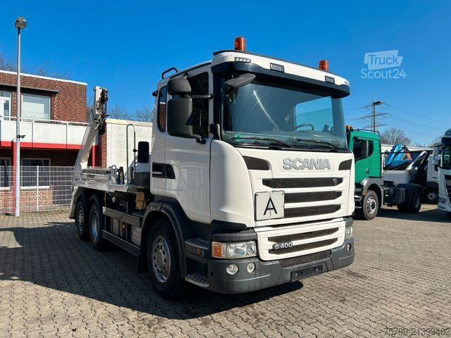 Tipbil SCANIA G400 MEILLER Absetzkipper  6x2