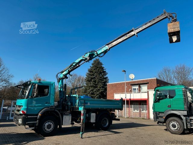 Truck mounted crane MERCEDES-BENZ 1829 Axor MEILLER 3Skipper + AK 120.2E Kran