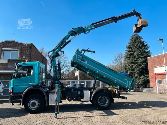 Truck mounted crane MERCEDES-BENZ 1829 Axor MEILLER 3Skipper + AK 120.2E Kran