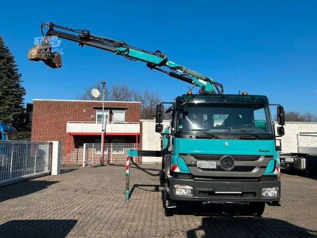 Truck mounted crane MERCEDES-BENZ 1829 Axor MEILLER 3Skipper + AK 120.2E Kran