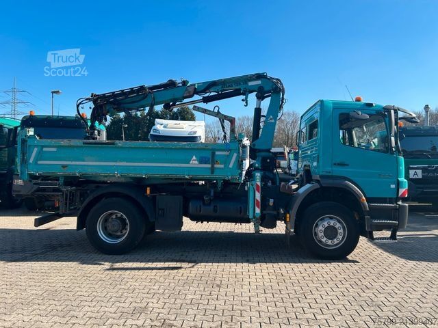 Truck mounted crane MERCEDES-BENZ 1829 Axor MEILLER 3Skipper + AK 120.2E Kran