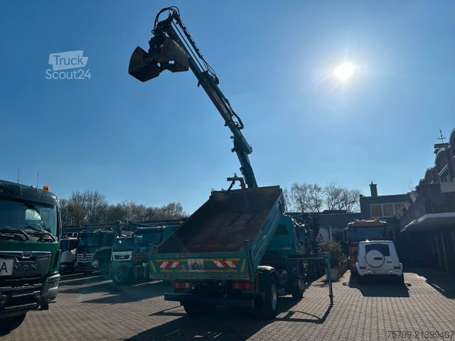 Truck mounted crane MERCEDES-BENZ 1829 Axor MEILLER 3Skipper + AK 120.2E Kran