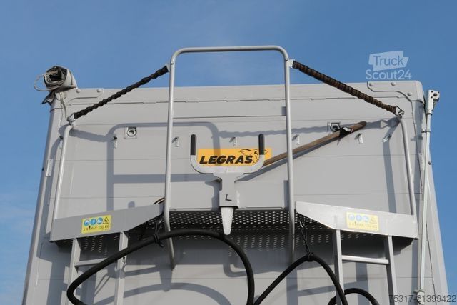 Návěs s pohyblivou podlahou LEGRAS C03 S / 92 m³ / 7 mm boden /7800 kg nur 23000 km