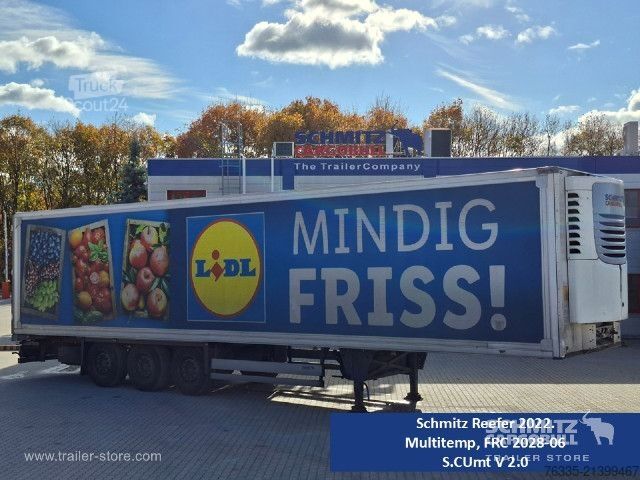 Hűtő félpótkocsi Schmitz Cargobull Reefer Multitemp