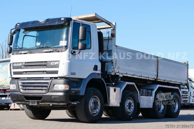 Háromirányú billenő teherautó DAF CF 85.410 Dreiseitenkipper 8x4 Blatt Euro 5