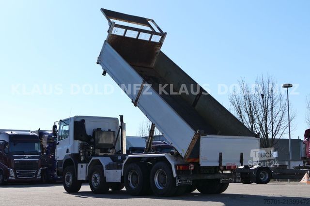Háromirányú billenő teherautó DAF CF 85.410 Dreiseitenkipper 8x4 Blatt Euro 5