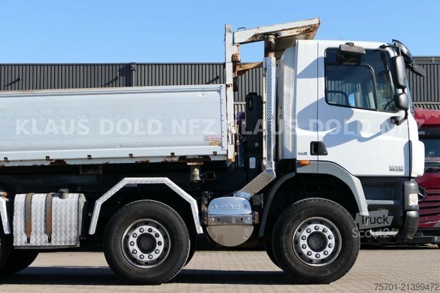Háromirányú billenő teherautó DAF CF 85.410 Dreiseitenkipper 8x4 Blatt Euro 5
