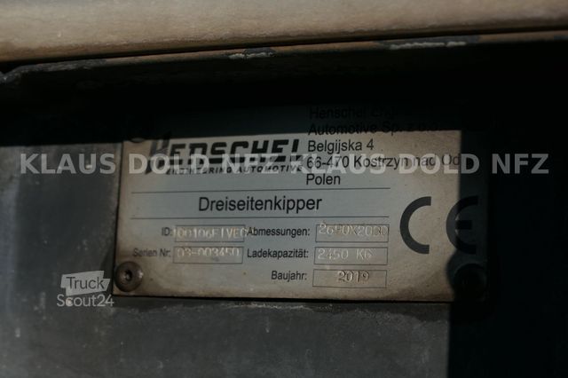 Savitarnos furgonas IVECO 35-180 Hi-Matic Kipper Doppelkabine Bordwände