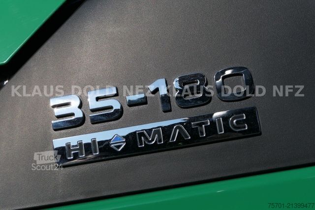 Savitarnos furgonas IVECO 35-180 Hi-Matic Kipper Doppelkabine Bordwände