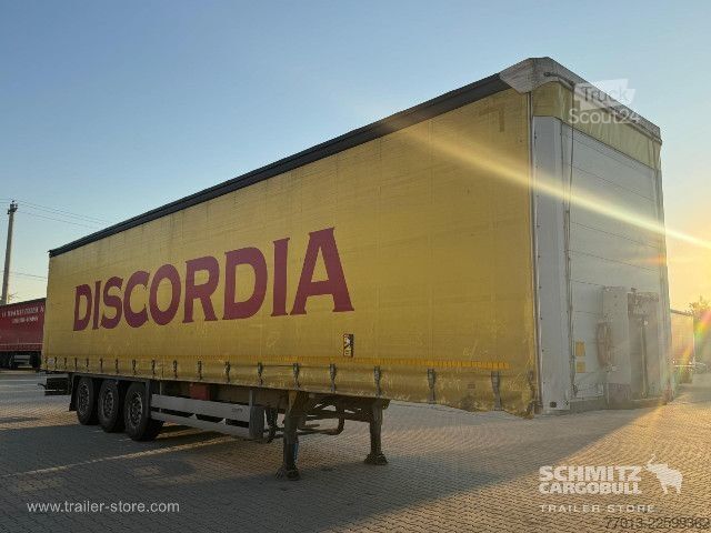 Auflieger mit Pritsche & Plane Schmitz Cargobull Curtainsider Standard
