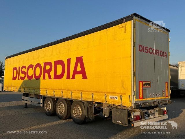 Auflieger mit Pritsche & Plane Schmitz Cargobull Curtainsider Standard