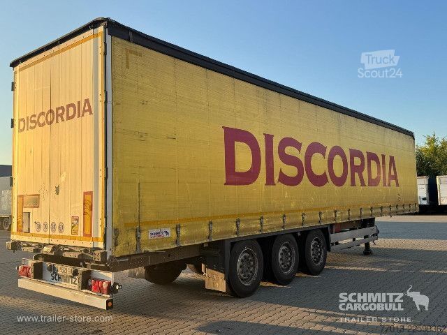 Auflieger mit Pritsche & Plane Schmitz Cargobull Curtainsider Standard