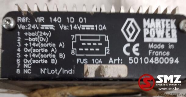 Motormanagement Renault Occ Ecu omvormer Renault