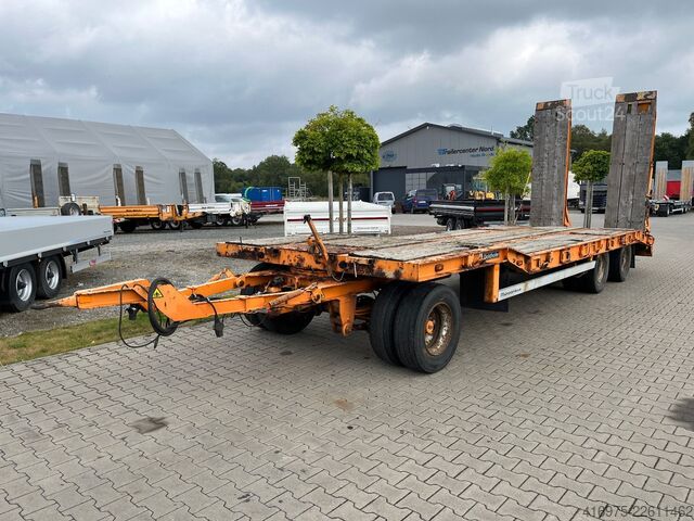 Tieflader Anhänger GOLDHOFER TU 3-24/80 3-Achs Tieflader