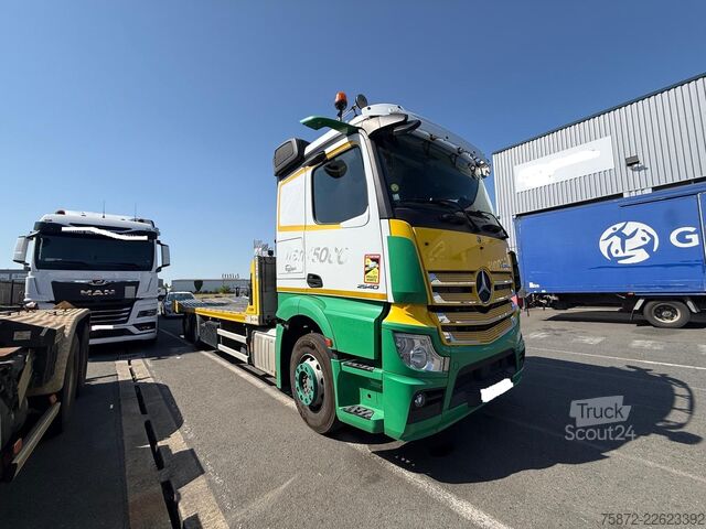 škatlasti tovornjak Mercedes-Benz ACTROS 2540 6X2 PORTAMAQUINARIA