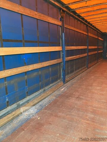 Zamenljiva nadgradnja z ravno ploščadjo in ponjavo WECON/LAG CURTAIN C45 45feet