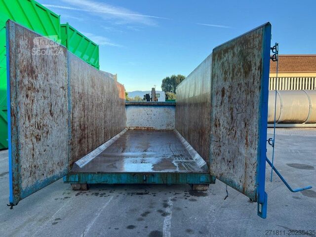 Abrollcontainer  CONTAINER SCARRABILE USATO A CIELO APERTO