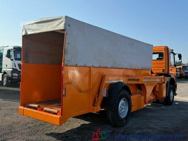 Kamion z zamenljivo nadgradnjo Mercedes-Benz 1823 Ruthmann Cargoloader Niederflurhubwagen