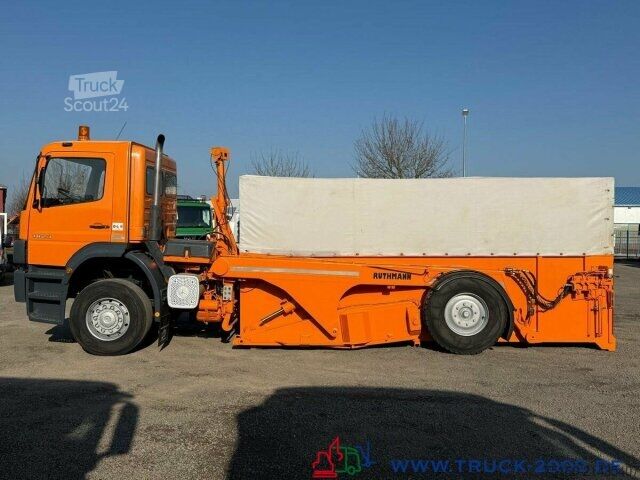 Kamion z zamenljivo nadgradnjo Mercedes-Benz 1823 Ruthmann Cargoloader Niederflurhubwagen