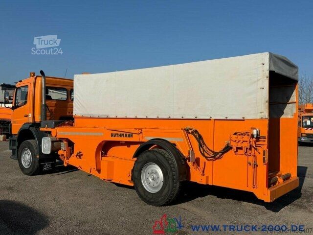 Kamion z zamenljivo nadgradnjo Mercedes-Benz 1823 Ruthmann Cargoloader Niederflurhubwagen