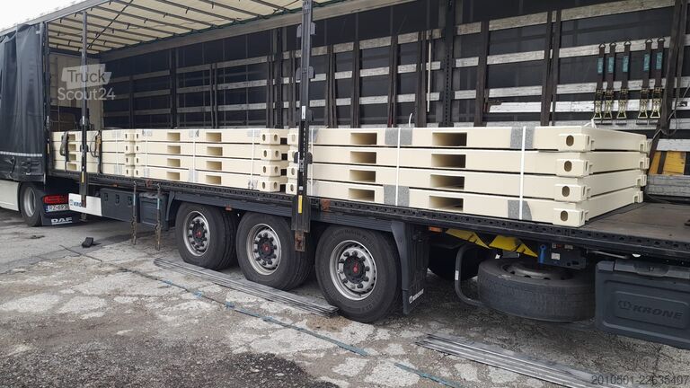 Container 10 Fuß Stahlplattform / NEUWARE mit Gabelstaplertaschen