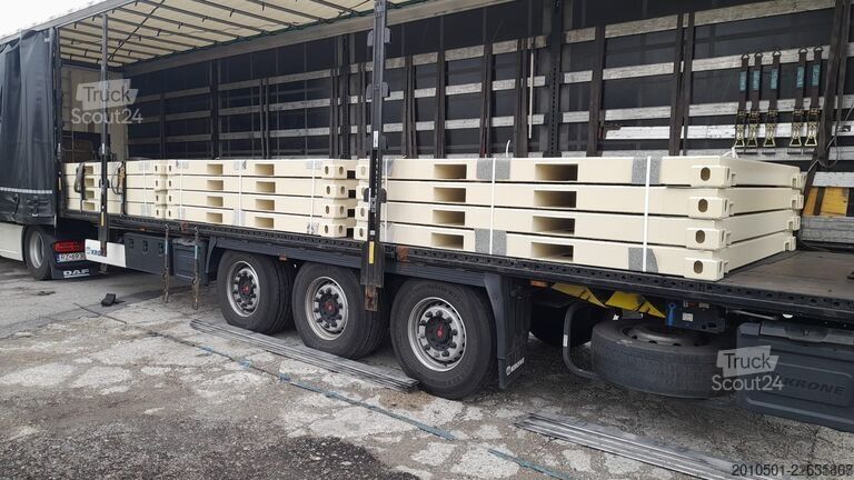 Container 10 Fuß Stahlplattform / NEUWARE mit Gabelstaplertaschen