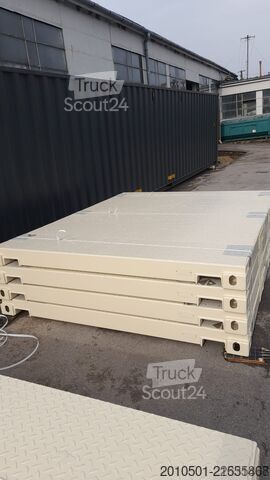 Container 10 Fuß Stahlplattform / NEUWARE mit Gabelstaplertaschen