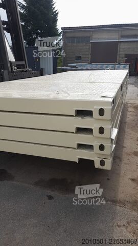 Container 10 Fuß Stahlplattform / NEUWARE mit Gabelstaplertaschen