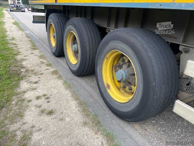 Plataforma remolque Haan OPL45 Heavy Duty / Rungen-Potholes /BPW / 2x Li...