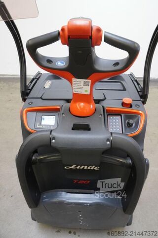 álló elektromos raklapemelő Linde T 20 AP 1153
