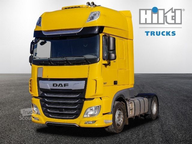 Standartinis vilkikas DAF XF480 FT SSC Intarder + PCC + Standklima + 1195l