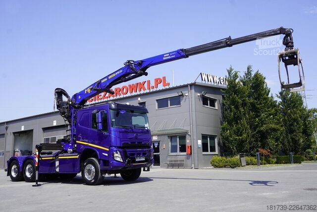 горски трактор Volvo FMX 540 Forestal tractor/ 6x6 /Palfinger
