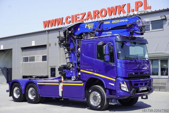 горски трактор Volvo FMX 540 Forestal tractor/ 6x6 /Palfinger
