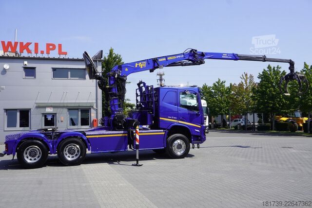 горски трактор Volvo FMX 540 Forestal tractor/ 6x6 /Palfinger