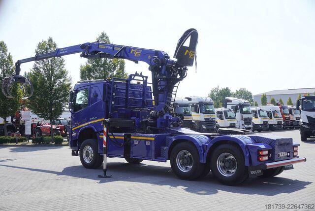 горски трактор Volvo FMX 540 Forestal tractor/ 6x6 /Palfinger
