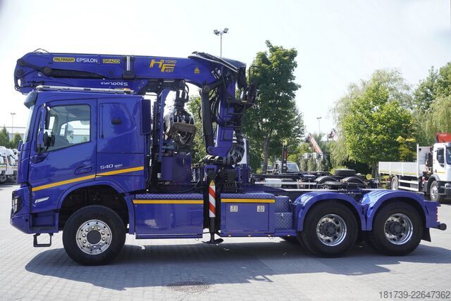 горски трактор Volvo FMX 540 Forestal tractor/ 6x6 /Palfinger