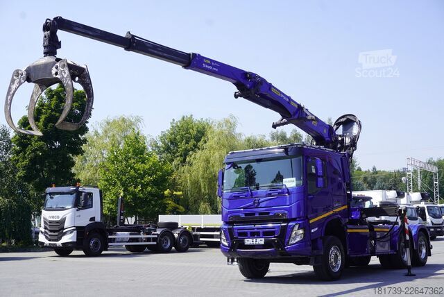 горски трактор Volvo FMX 540 Forestal tractor/ 6x6 /Palfinger
