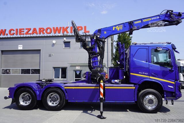горски трактор Volvo FMX 540 Forestal tractor/ 6x6 /Palfinger