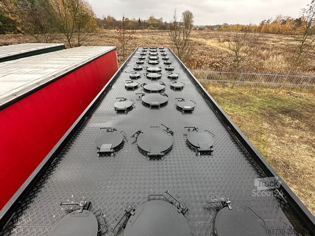 полуремарке самосвал KEMPF SKM AK unloader 4 chambers with lower ch