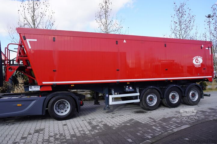 Samosvorný návěs GRAS GS 35.5t tipper semi-trailer / 48 m3