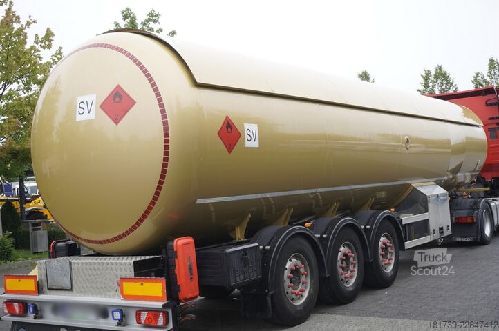 Poluprikolica-cisterna za gas BC-LGC NCG-50 gas tank semi-trailer / ADR / 202