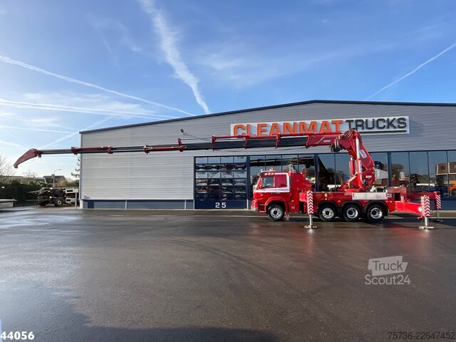 Camion-grue Volvo FMX 500 8x4 Euro 6 MPG 150 Tonmeter laadkraan J...