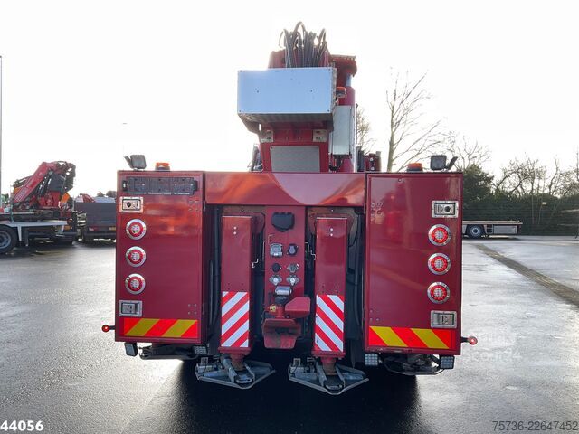 Camion-grue Volvo FMX 500 8x4 Euro 6 MPG 150 Tonmeter laadkraan J...