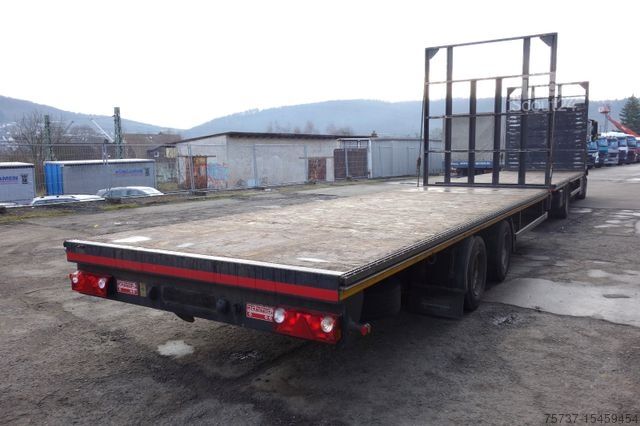 LKW mit Pritsche (offen) MERCEDES-BENZ 1840L + Anhänger